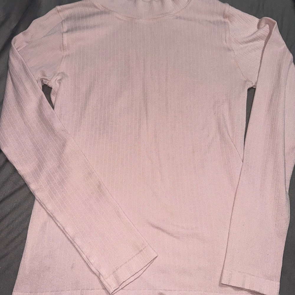 Free People intimately Soft Blush ribbed Top